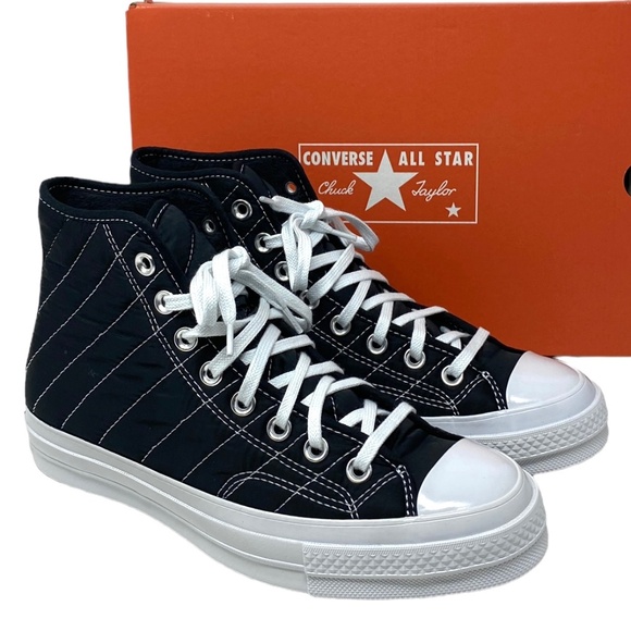 Converse Chuck 70 Pooper High Top Shoes Skate Women Casual Canvas Black A05609C - Picture 1 of 10